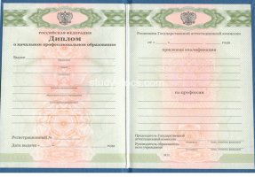 Диплом училища 2010 в Электростали